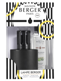 Coffret Lampe Berger Illusion noire & parfum Terre Sauvage | MAISON BERGER