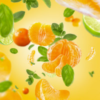 Aromatische Mandarine