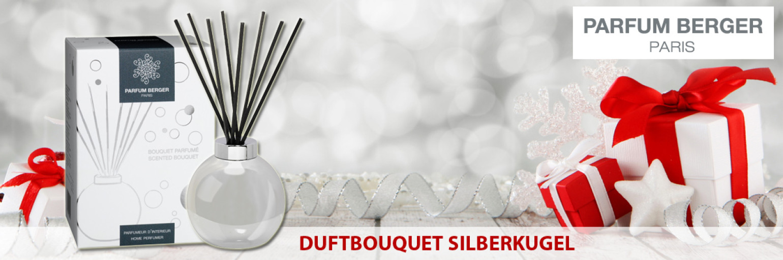 Ein zauberhaftes Weihnachten mit dem Duftbouquet Boule d’Argent PARFUM BERGER