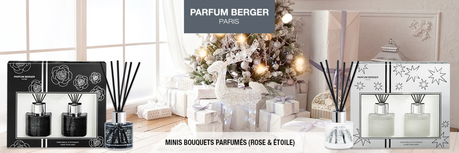 Noël sera festif et magique avec les bouquets parfumés PARFUM BERGER