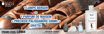 1 Lampe Berger kaufen = 1 Précieux Palissandre 500ml gratis!