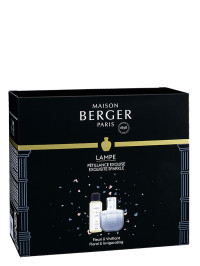Set Lampe Berger Olympe grau & Duft Prickelnd wie Champagner | MAISON BERGER