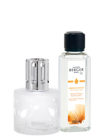 Coffret Lampe Berger Aroma & parfum Energy - Zestes Toniques | MAISON BERGER
