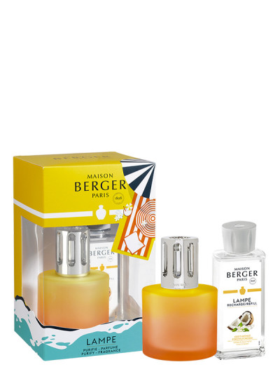 Coffret Lampe Berger Pure Blissful & parfum Coco Monoï | MAISON BERGER