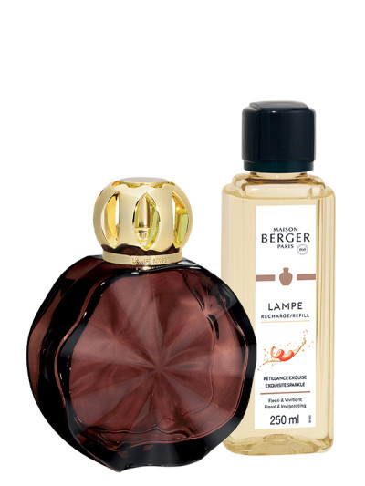 Coffret Lampe Berger Cercle Prune & parfum Pétillance Exquise | MAISON BERGER