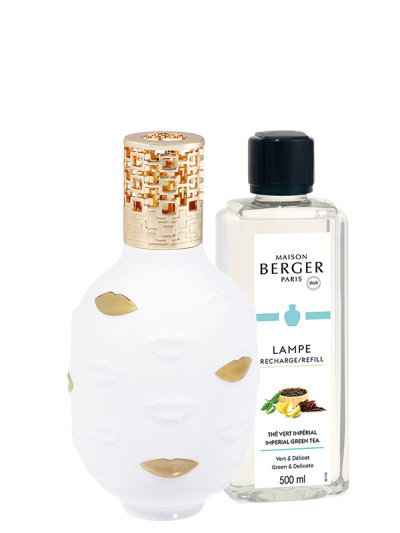 Coffret Lampe Berger Muse & parfum Thé Vert Impérial | MAISON BERGER