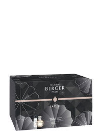 Coffret Lampe Berger Facette Nude & parfum Caresse de Coton | MAISON BERGER