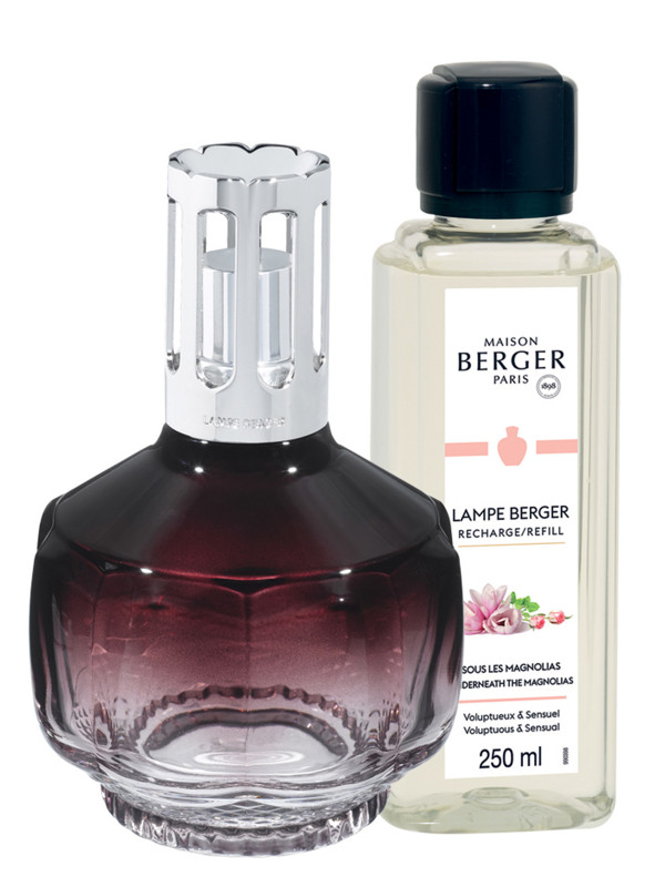 Coffret Lampe Berger Molécule Prune & parfum Sous les Magnolias
