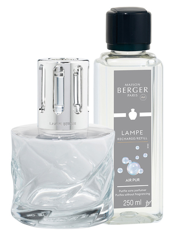 Coffret lampe berger aroma happy Couleur transparent Maison Berger Paris