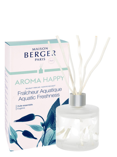 Bouquet parfumé Aroma Happy - Fraîcheur Aquatique | MAISON BERGER