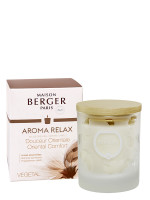 Bougie parfumée Aroma Relax - Douceur Orientale | MAISON BERGER