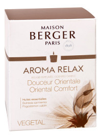 Bougie parfumée Aroma Relax - Douceur Orientale | MAISON BERGER