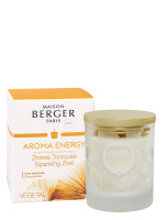 Bougie parfumée Aroma Energy - Zestes Toniques | MAISON BERGER