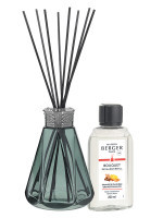 Bouquet parfumé Pyramide Vert Antique - Orange de Cannelle | MAISON BERGER