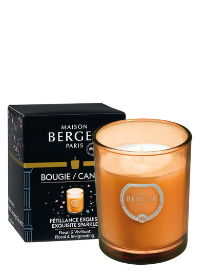 Bougie parfumée Olympe - Pétillance Exquise | MAISON BERGER
