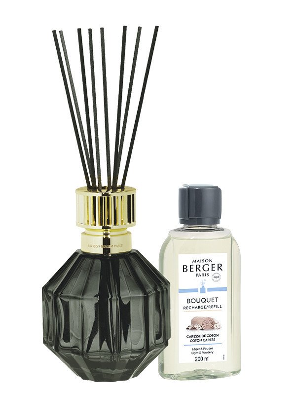 Stam Kakadu Verslijten Bouquet parfumé Facette Noir & Caresse de Coton | LAMPE BERGER Shop  Officiel Suisse