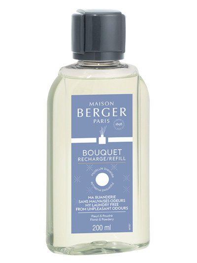 Recharge Bouquet parfumé Ma Buanderie Sans Mauvaises Odeurs | MAISON BERGER